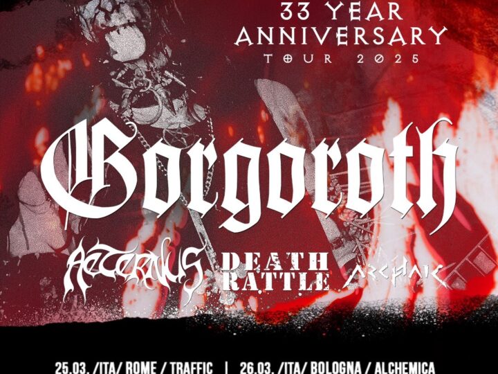 Gorgoroth + Guests @ Alchemica Music Club – Bologna, 26 marzo 2025