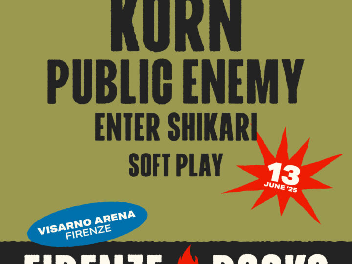 Korn + Public Enemy & Special Guest @ Firenze Rocks – Visarno Arena, 13 giugno 2025