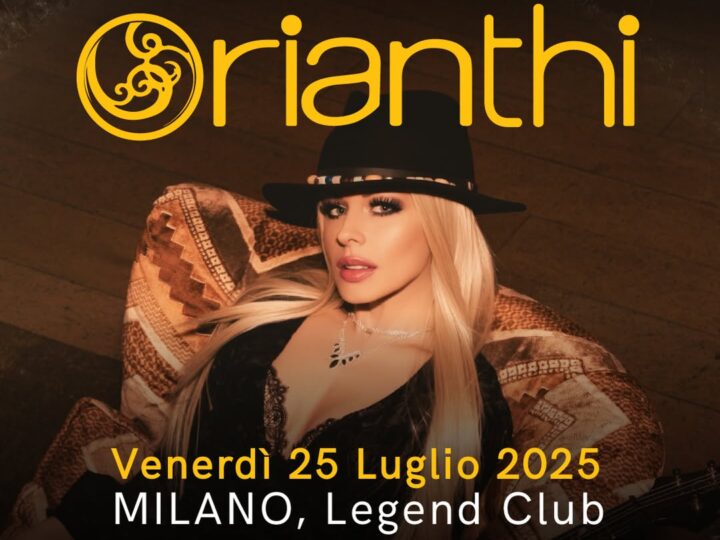 Orianthi @ Legend Club – Milano, 25 luglio 2025