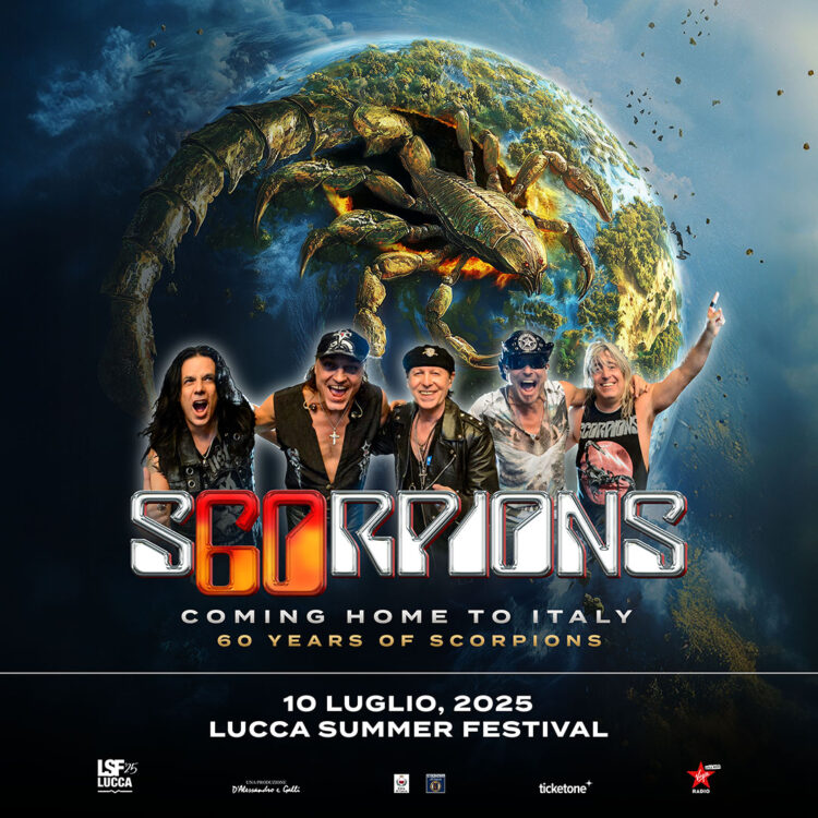 Scorpions @ Lucca Summer Festival – Piazza Napoleone, 10 luglio 2025