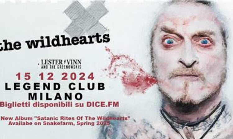 The Wildhearts, live il 15 dicembre a Milano