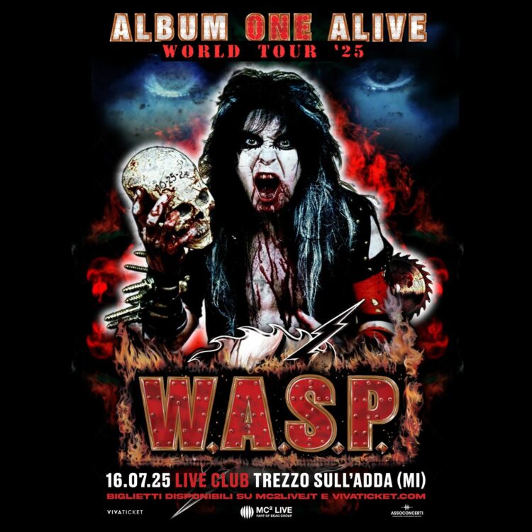 W.A.S.P. @ Live Club – Trezzo sull’Adda (MI), 16 luglio 2025