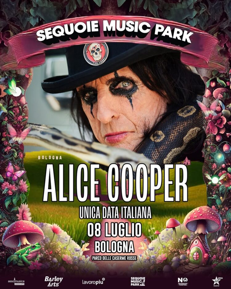 Alice Cooper @ Bologna, Sequoie Music Park – Caserme Rosse, 8 luglio 2025