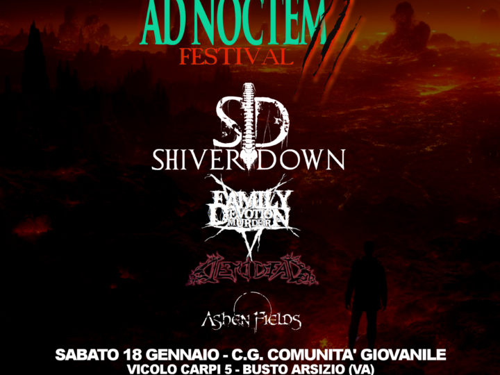 Ad Noctem Fest, annunciate le bands per la nuova edizione