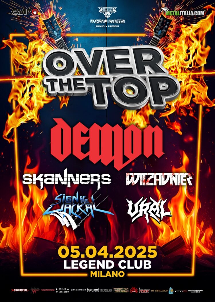 Demon – Over The Top Fest @ Legend Club – Milano, 5 aprile 2025