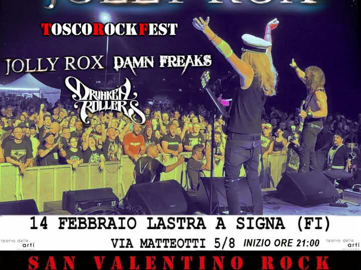 Jolly Rox, sul palco del Tosco Rock Fest