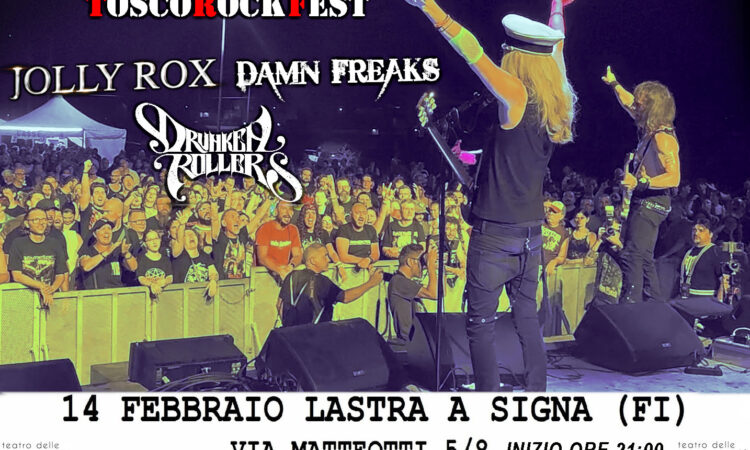 Jolly Rox, sul palco del Tosco Rock Fest