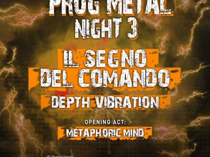 Il Segno del Comando, headliner alla Alternative Prog Metal Night 3