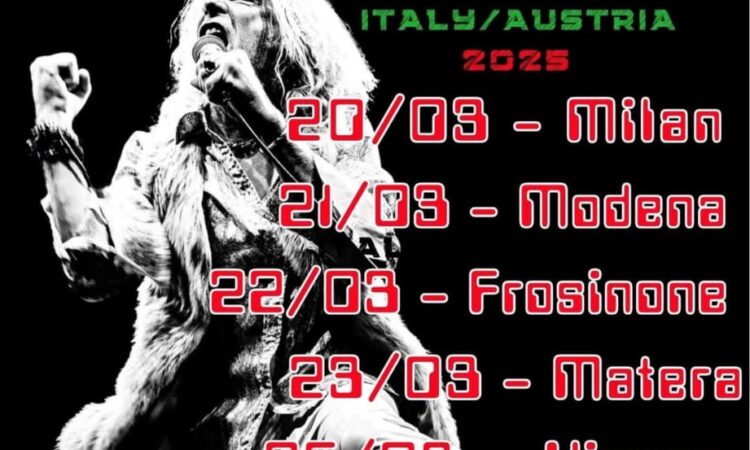 Warrior Soul, in Italia a marzo