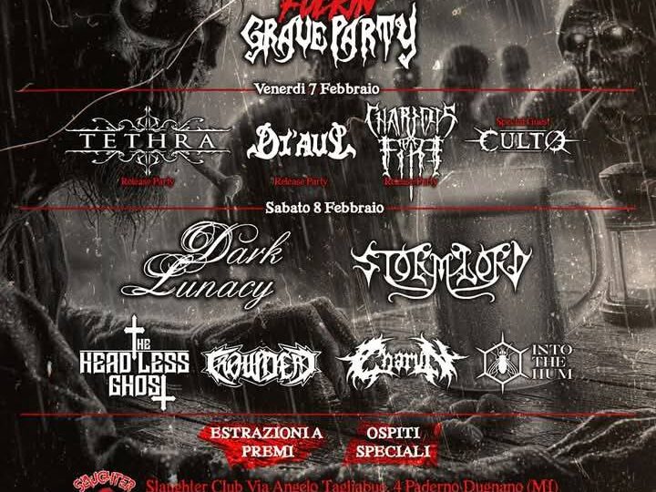 Dark Lunacy, headliners al We F*ckin’ Grave Party