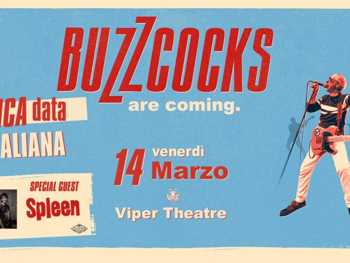 Buzzcocks @ Viper Theatre – Firenze, 14 marzo 2025