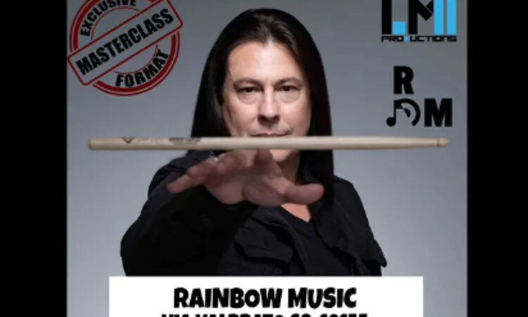 Mike Mangini, per la prima volta a Torino con la sua Masterclass