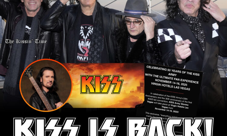 Kiss, per il 50° anniversario reunion a Las Vegas con Bruce Kulick