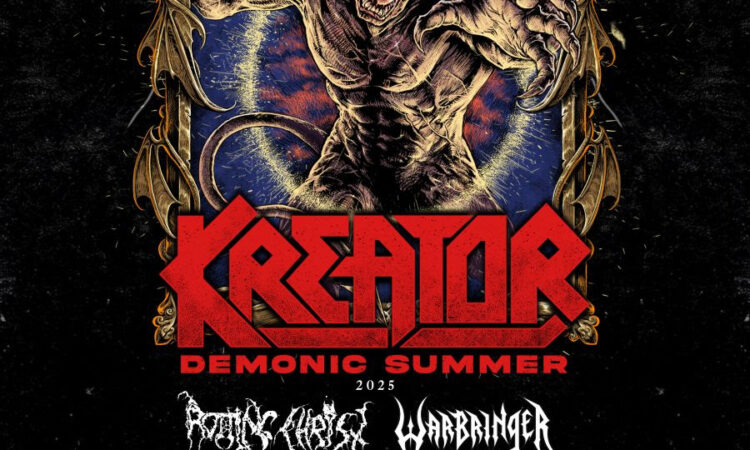 Kreator, sul palco del Beky Bay di Bellaria Igea Marina a luglio