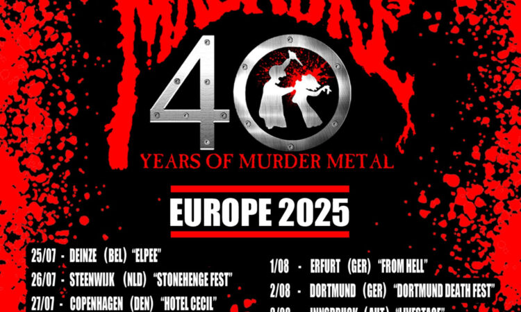 Macabre, annunciato il tour europeo